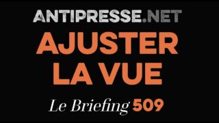 AJUSTER LA VUE 29.8.2025 — Le briefing avec Slobodan Despot