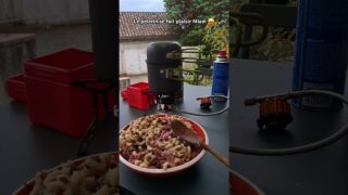 Bien manger sur le chemin même avec sa popote 🍴