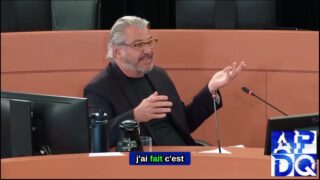 😱 Cloutier avoue en commission : « J’ai paniqué! »