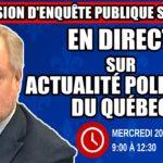 🔴 COMMISSION D’ENQUÊTE SAAQCLIC – 20 août 2025 (session du matin)