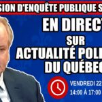 🔴 COMMISSION D’ENQUÊTE SAAQCLIC – 22 août 2025 (session du midi)