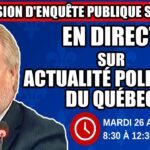 🔴 COMMISSION D’ENQUÊTE SAAQCLIC – 26 août 2025 (session du matin)