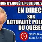 🔴 COMMISSION D’ENQUÊTE SAAQCLIC – 28 août 2025 (session du midi)