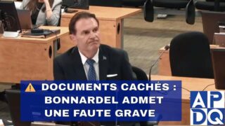 ⚠️ Documents cachés : Bonnardel admet une faute grave