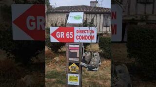 Étape 26 – Lectoure – Marsolan – La Romieu #gr65 #viapodiensis