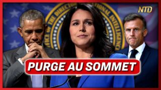 Gabbard déchoit 37 agents du renseignement. Macron accusé d’ingérence en Europe.