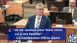 🚨 “Je ne voulais plus faire vivre ça à ma famille” – La confession d’Éric Caire