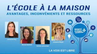 L’ÉCOLE À LA MAISON :  AVANTAGES, INCONVÉNIENTS ET RESSOURCES