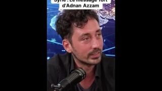 Une alerte alarmante sur la situation en Syrie !