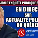 🔴 COMMISSION D’ENQUÊTE SAAQCLIC – 24 septembre 2025 (session du midi)