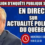 🔴 COMMISSION D’ENQUÊTE SAAQCLIC – 3 septembre 2025 (session du matin)