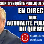 🔴 COMMISSION D’ENQUÊTE SAAQCLIC – 6 septembre 2025 (session du midi)
