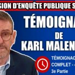 Commission d’enquête SAAQclic Témoignage de Karl Malenfant 3e partie