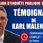 Commission d’enquête SAAQclic : Témoignage de Karl Malenfant 6e partie