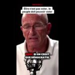 Étienne Chouard fait la différence entre élire et voter !