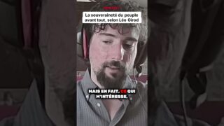 La souveraineté pour le peuple selon Léo Girod !