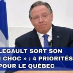 🚨 Legault sort son « plan choc » : 4 priorités pour le Québec