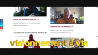 Ma collection de vidéos financières abordable  (25 et 26 septembre)