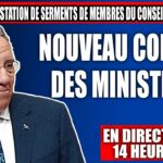 🚨 Nouveau Conseil des ministres | Cérémonie de prestation de serment en direct