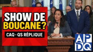 😡 Ruba Ghazal dénonce le « show de boucane » de la CAQ