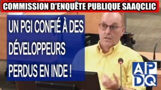 🚨 Scandale SAAQ : un PGI confié à des développeurs perdus en Inde !