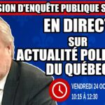 🔴 COMMISSION D’ENQUÊTE SAAQCLIC – 24 octobre 2025 (session du matin)