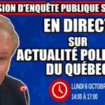 🔴 COMMISSION D’ENQUÊTE SAAQCLIC – 6 octobre 2025 (session du midi)