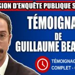 Commission d’enquête SAAQclic : Témoignage de Guillaume Beaumier
