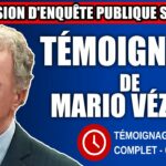 Commission d’enquête SAAQclic : Témoignage de Mario Vézina Commission d’enquête SAAQclic : Témoignage de Mario Vézina