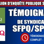 Commission d’enquĂȘte SAAQclic : TĂ©moignage de Syndicats SFPQ/SPGQ Commission d’enquĂȘte SAAQclic : TĂ©moignage de Syndicats SFPQ/SPGQ