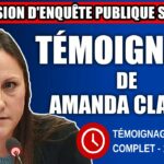 Commission d’enquête SAAQclic : Témoignage d’Amanda Clarke Commission d’enquête SAAQclic : Témoignage d’Amanda Clarke