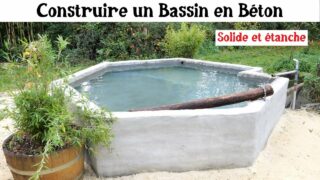 Construire un bassin en béton — simple, solide et étanche ! Construire un bassin en béton — simple, solide et étanche !
