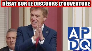 Discours d’ouverture : La CAQ en difficulté ?
