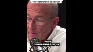 Étienne Chouard explique la différence entre le référendum et l’élection !