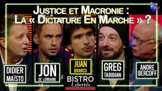Juan Branco et les pros de la rébellion à Bistro Libertés – TVL