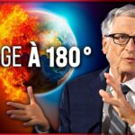 Bill Gates admet que le changement climatique ne mettra pas fin au monde