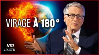 Bill Gates admet que le changement climatique ne mettra pas fin au monde