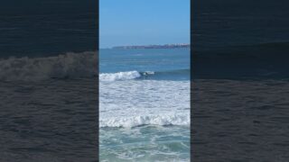 GR11 Portugais Surf session Penicĥe 🇵🇹 #TrilhoDasAreias #caminoportuguesdelacosta #portugal