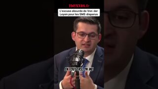 L’excuse absurde d’Ursula von der Leyen sur les SMS disparus L’excuse absurde d’Ursula von der Leyen sur les SMS disparus