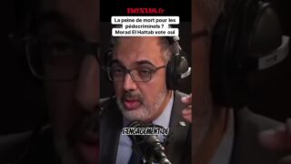 Morad El Hattab milite pour le rétablissement de la peine de mort contre les pédocriminels !