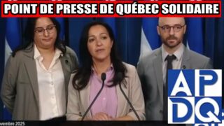🔥 “On ne croit plus Legault” : QS attaque sur tous les fronts 🔥 “On ne croit plus Legault” : QS attaque sur tous les fronts