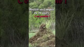 Faire un compost 20 jours !  #jardin #permaculture