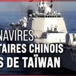 La Chine déploie plus de cent navires militaires, inquiétant Taïwan et le Japon