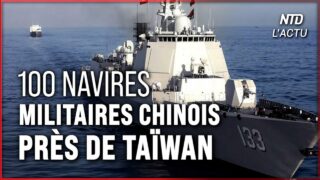 La Chine déploie plus de cent navires militaires, inquiétant Taïwan et le Japon
