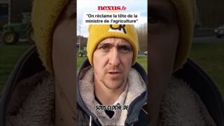 Un agriculteur demande la démission de la ministre de l&rsquo;agriculture