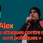 Poursuivi à cause de son soutien à la Palestine. Entretien avec Alex.