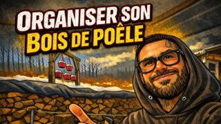 Organiser son bois de poêle