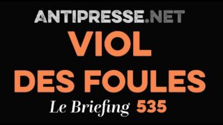 VIOL DES FOULES 27.2.2026 — Le briefing avec Slobodan Despot