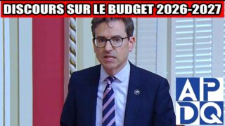 Budget 2026 2027 – La CAQ cache 1,25 milliard pour ses candidats