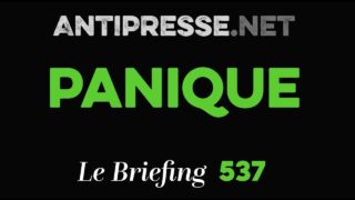 PANIQUE 13.3.2026 — Le briefing avec Slobodan Despot